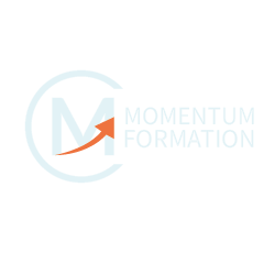 Logo Momentum Formation Blanc